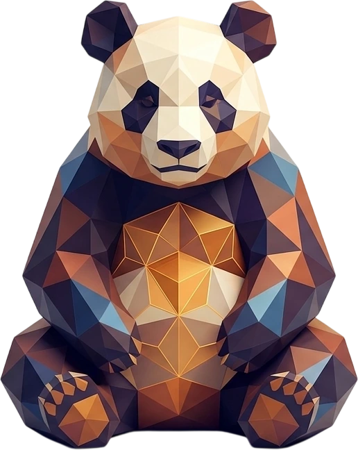 Nova, la mascota panda de Novaflow